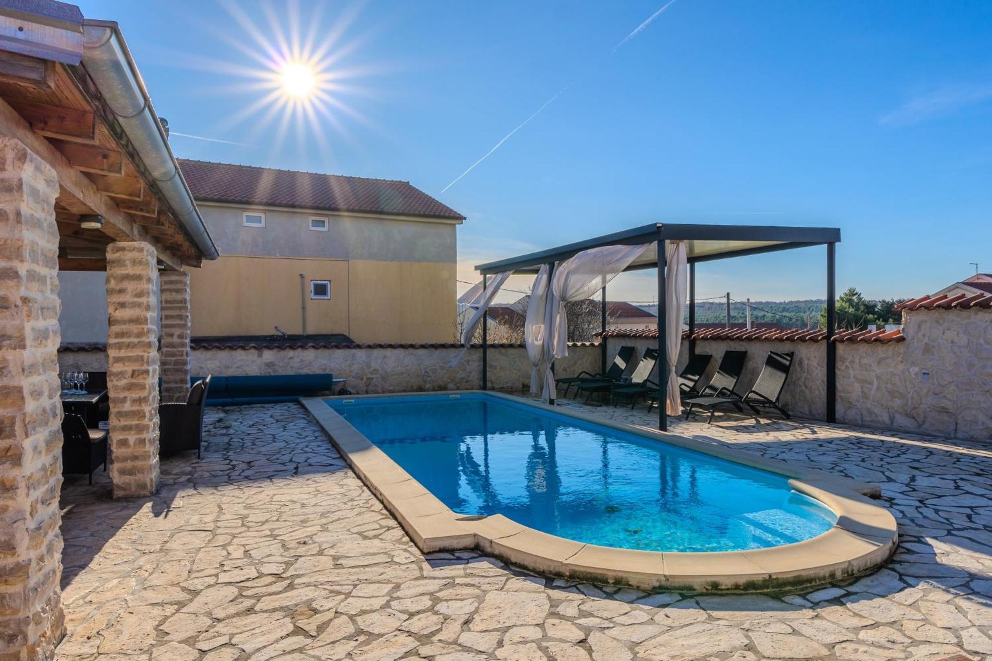 Villa Dalmacija Posedarje Ngoại thất bức ảnh