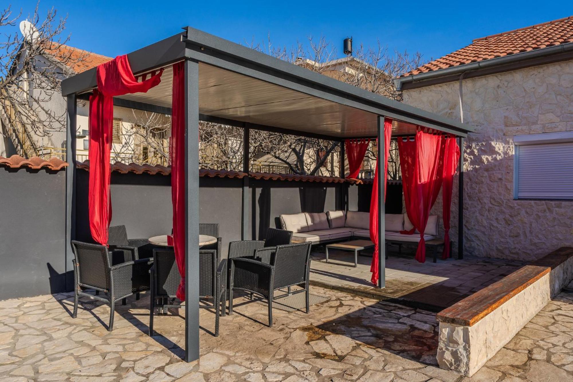 Villa Dalmacija Posedarje Ngoại thất bức ảnh